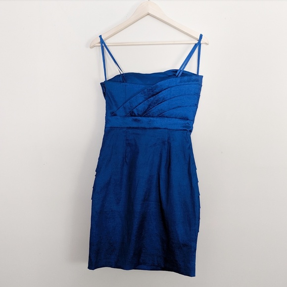 Max and Cleo Royal Blue Cocktail Dress - Picture 5 of 8